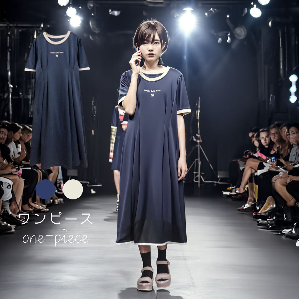 ワンピース カジュアル レディース 春夏秋(10309)