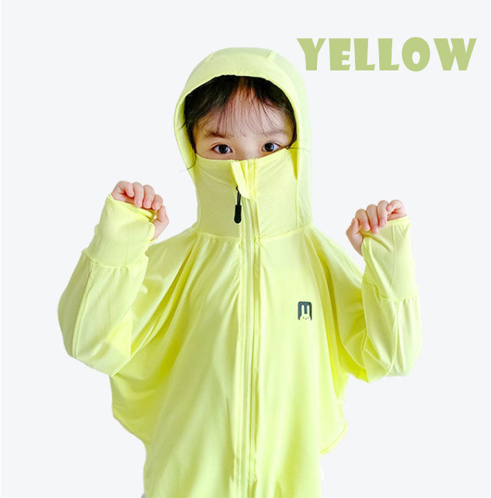 キッズ用日焼け止めパーカ UVカット 紫外線防止 トップス(30063)