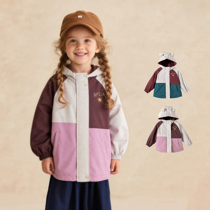 マウンテンジャケット キッズ 秋冬 アウター 子ども(30066)