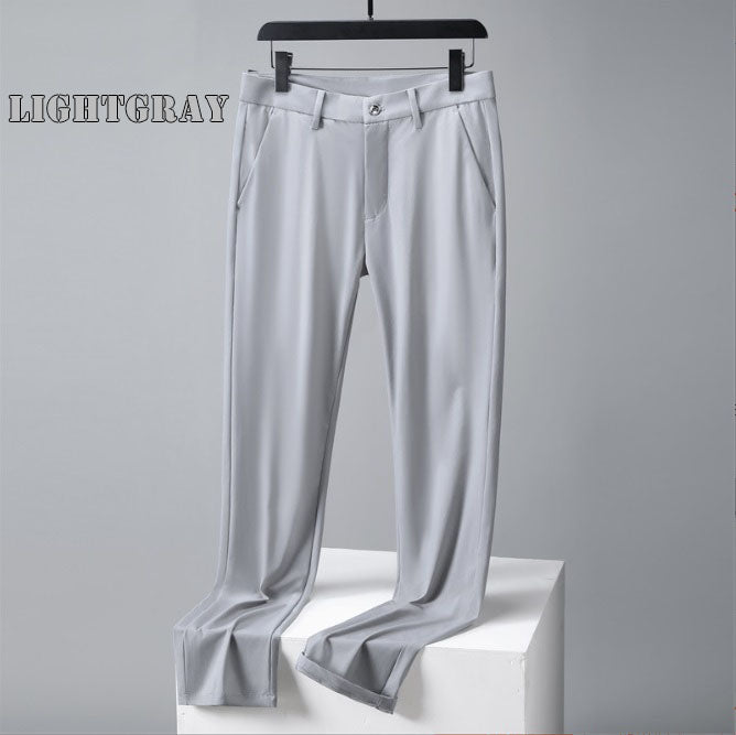 接触冷感メンズビジネスパンツ(70013)