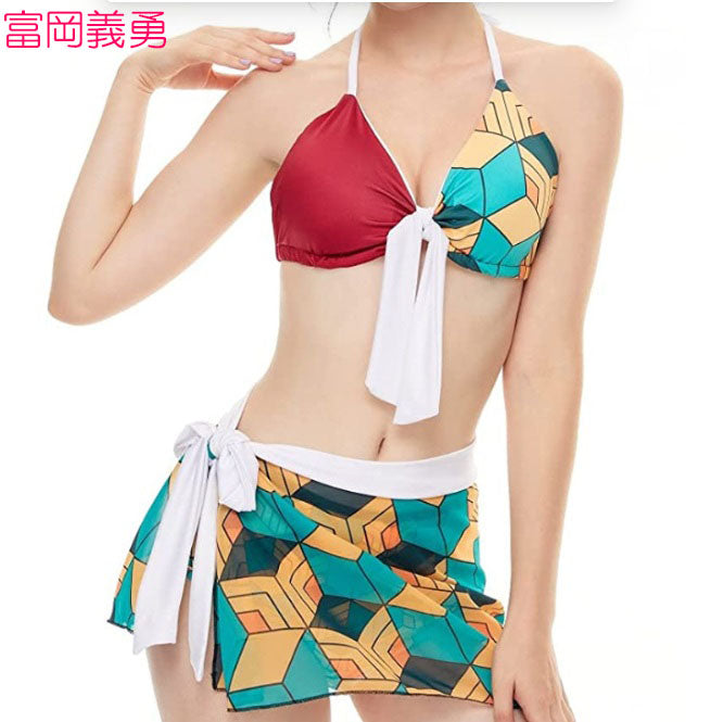 コスプレ コスチューム 鬼滅の刃 水着 夏 プール(90043)