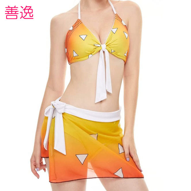 コスプレ コスチューム 鬼滅の刃 水着 夏 プール(90043)
