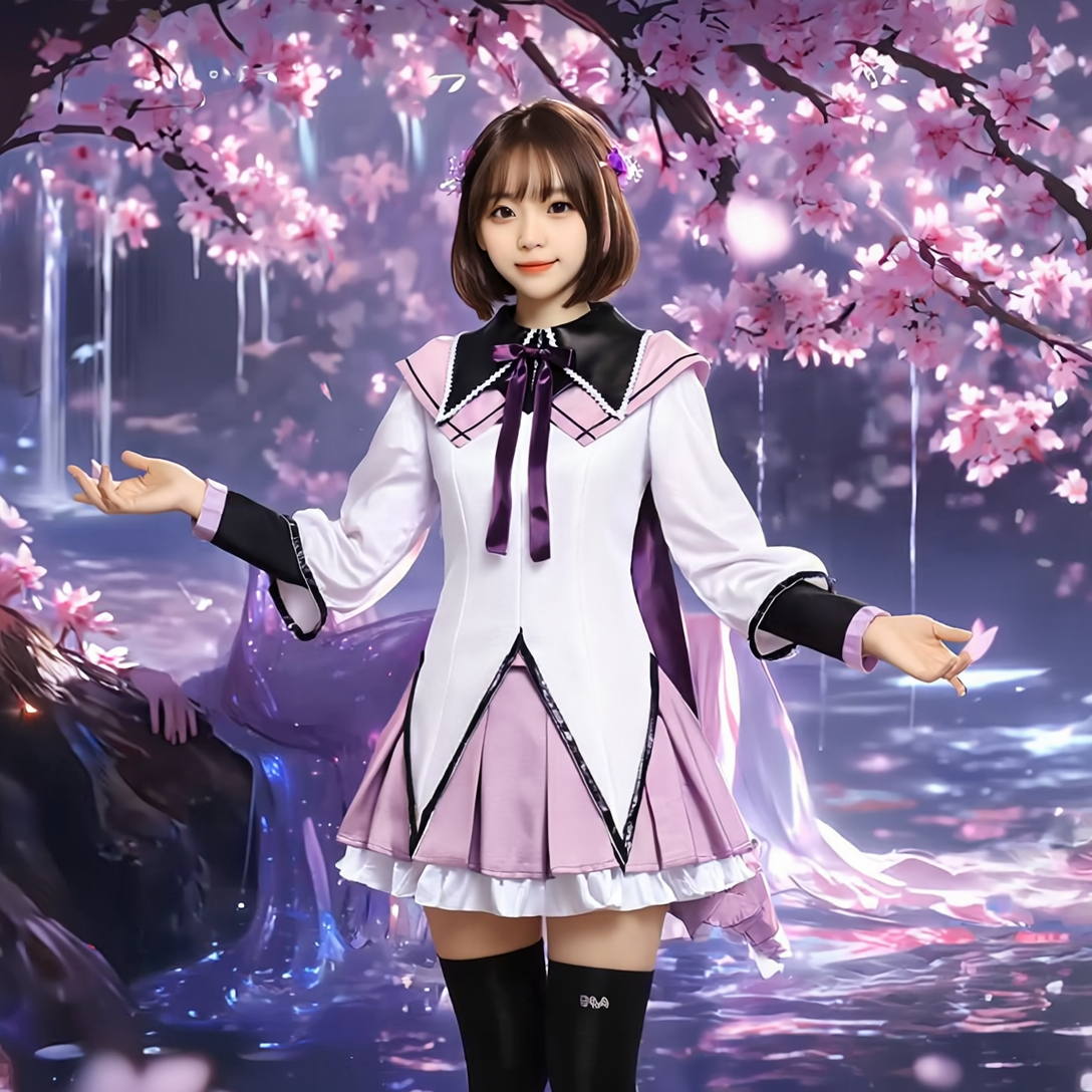 コスプレ コスチューム ほむら まどマギ(90045)