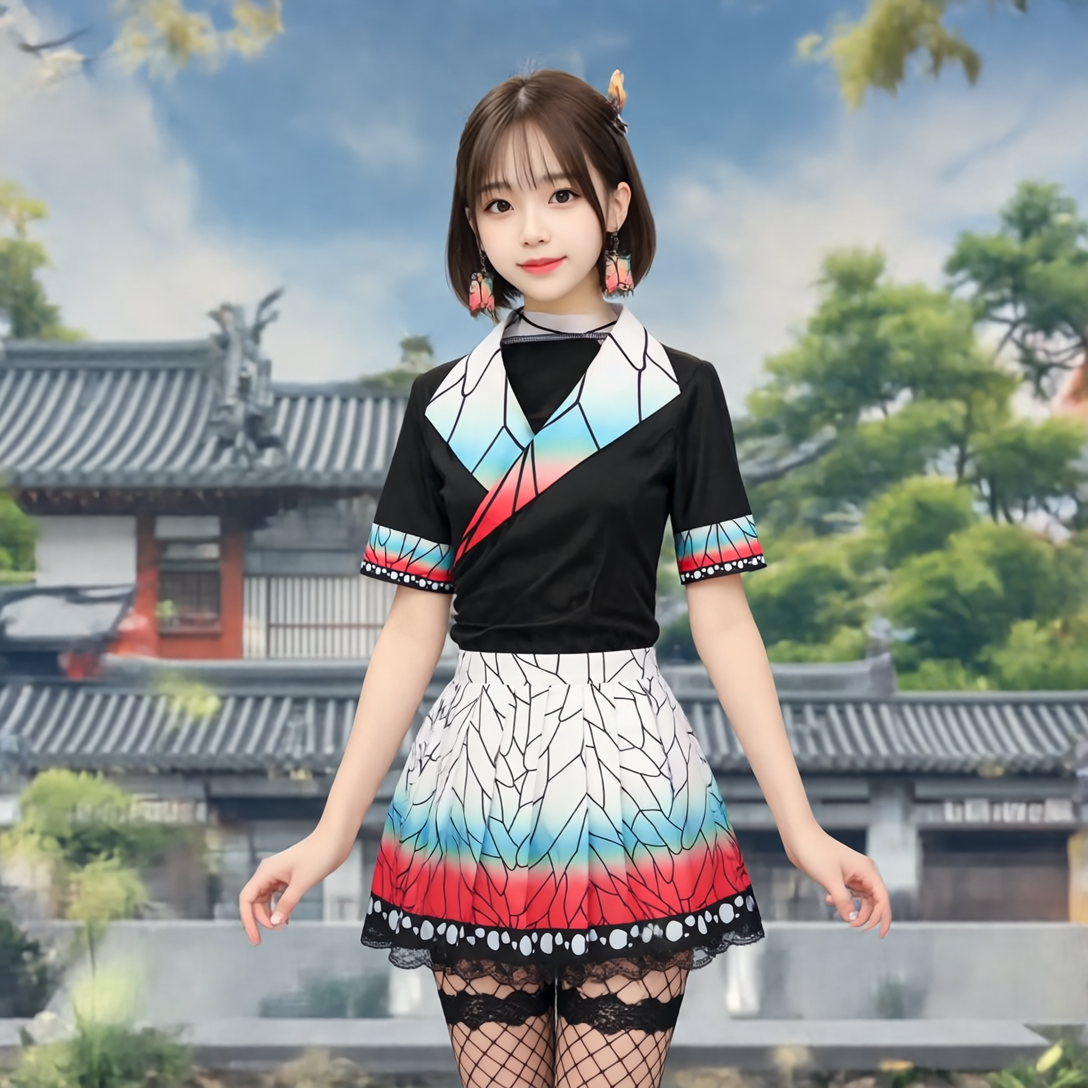 コスプレ コスチューム 鬼滅 刃 メイド (90051)