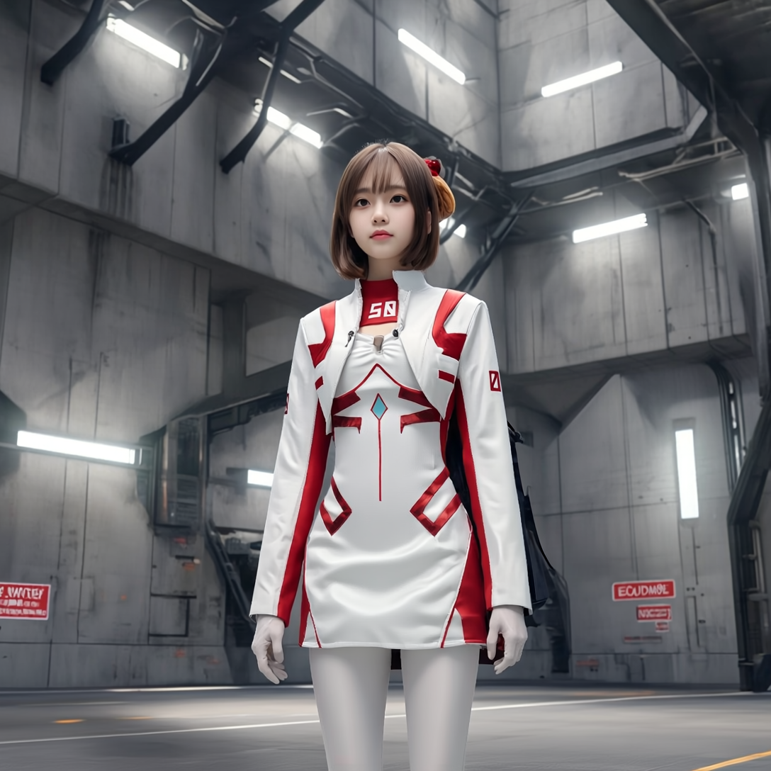 コスプレ コスチューム エヴァンゲリオン アスカ レイ (90054)