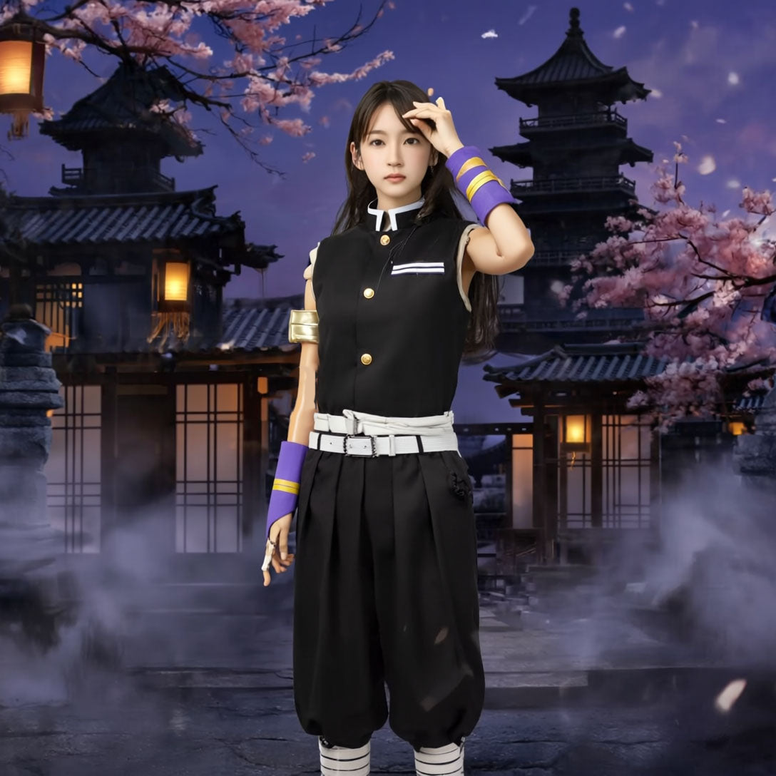 コスプレ コスチューム 鬼滅 刃 宇髄天元 セット(90058)