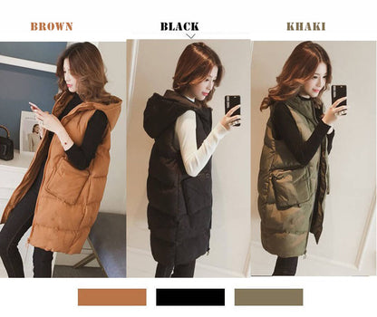 ノースリーブダウンジャケット ジャケット 秋冬 レディース(10258)