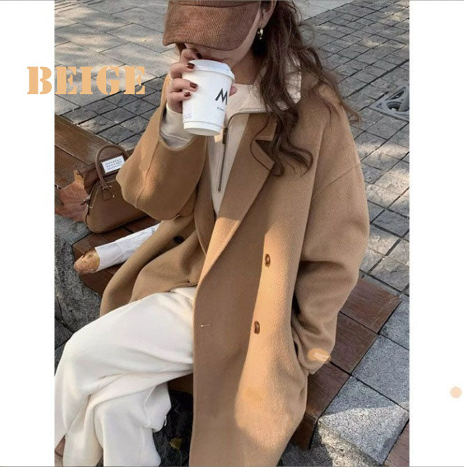 チェスターコート 秋冬 ロング アウター 上品 レディース(10311)