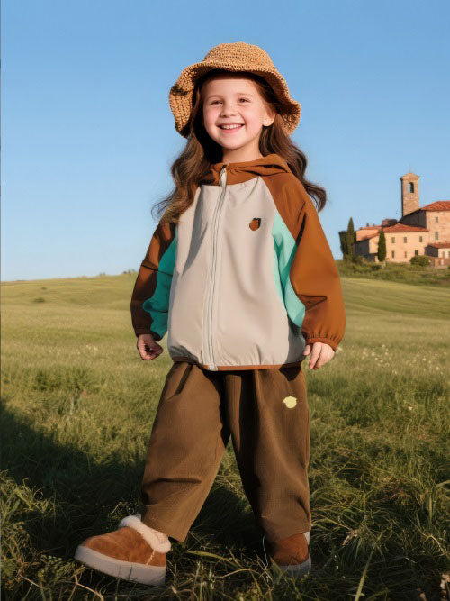 マウンテンジャケット キッズ 秋冬 アウター 子ども(30064)