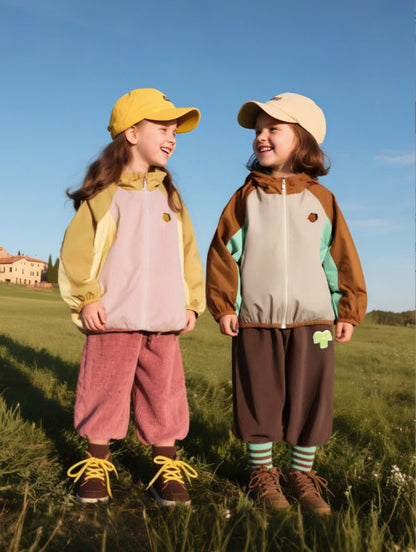 マウンテンジャケット キッズ 秋冬 アウター 子ども(30064)