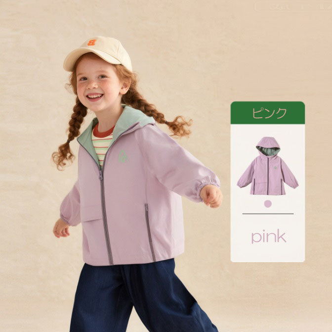 マウンテンジャケット キッズ 秋冬 アウター 子ども(30065)