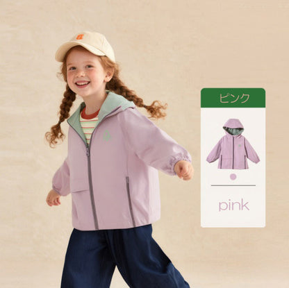 マウンテンジャケット キッズ 秋冬 アウター 子ども(30065)