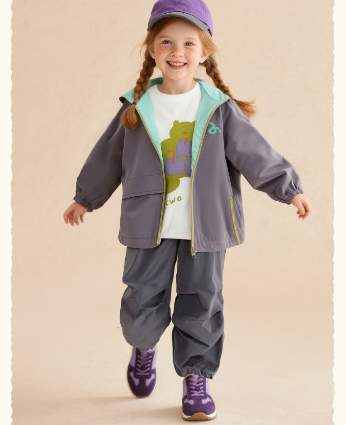 マウンテンジャケット キッズ 秋冬 アウター 子ども(30065)