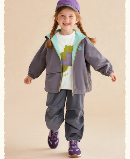 マウンテンジャケット キッズ 秋冬 アウター 子ども(30065)