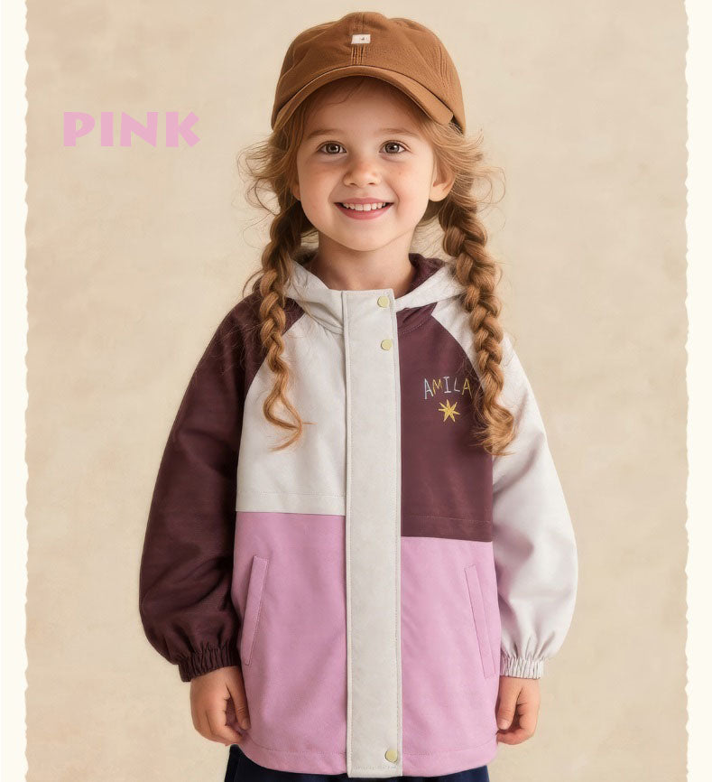 マウンテンジャケット キッズ 秋冬 アウター 子ども(30066)