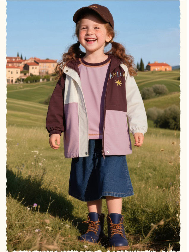 マウンテンジャケット キッズ 秋冬 アウター 子ども(30066)