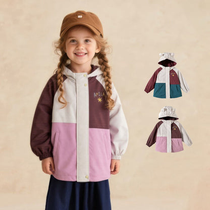 マウンテンジャケット キッズ 秋冬 アウター 子ども(30066)