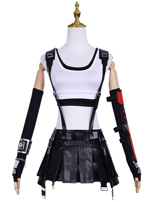 コスチューム ティファ９点セット コスプレ アニメ ＦＦ (40034)