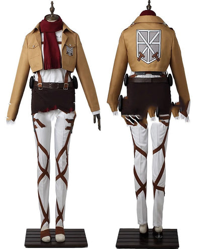 コスプレ コスチューム 進撃 巨人 仮想 ハロウィン(90034)