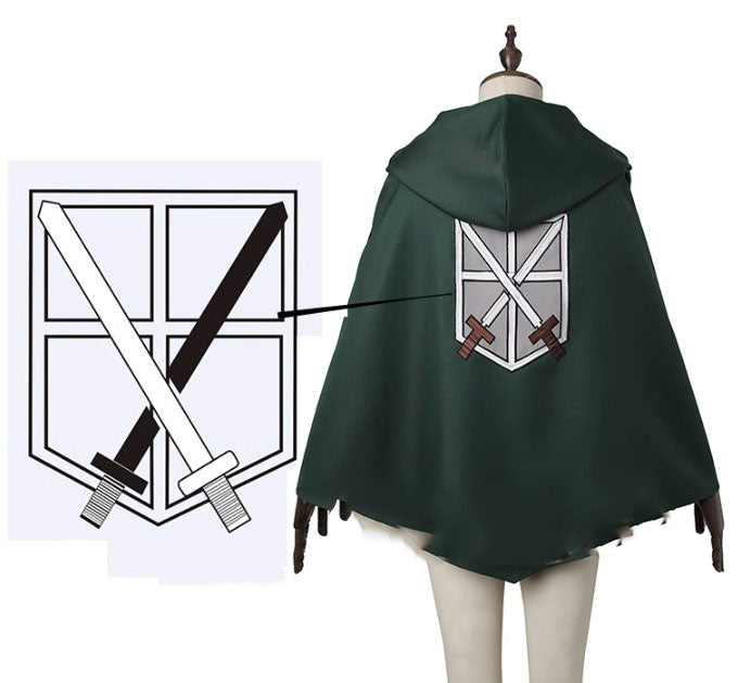 コスプレ コスチューム 進撃 巨人 仮想 ハロウィン(90034)