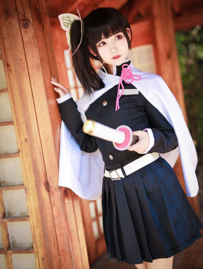 コスプレ コスチューム 鬼滅 刃 カナヲ 仮想 ハロウィン(90035)