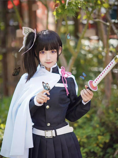 コスプレ コスチューム 鬼滅 刃 カナヲ 仮想 ハロウィン(90035)