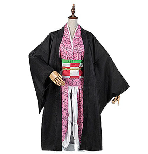 コスプレ コスチューム 鬼滅 刃 禰豆子 仮想 ハロウィン(90038)