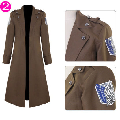 進撃の巨人 コスプレ  調査兵団 仮装 ハロウィン(90040)