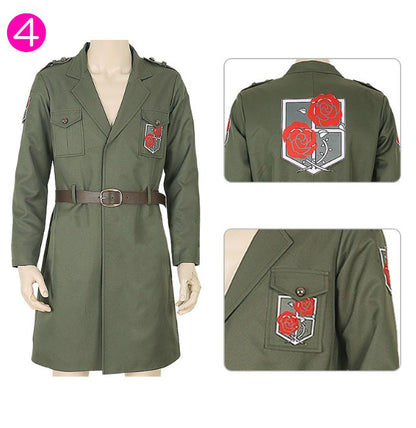 進撃の巨人 コスプレ  調査兵団 仮装 ハロウィン(90040)