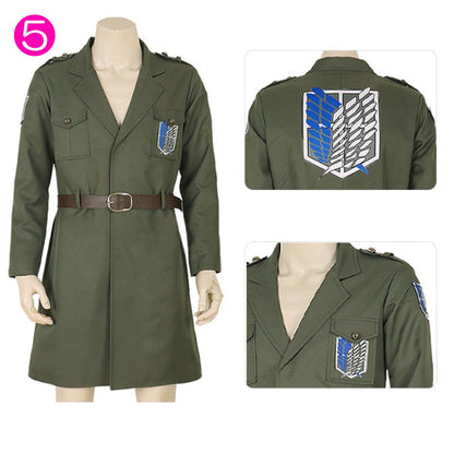 進撃の巨人 コスプレ  調査兵団 仮装 ハロウィン(90040)