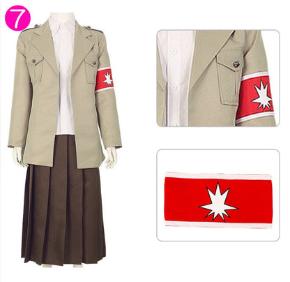 進撃の巨人 コスプレ  調査兵団 仮装 ハロウィン(90040)