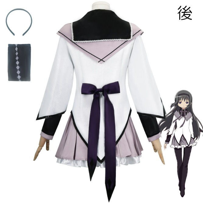 コスプレ  コスチューム ほむら まどマギ(90045)