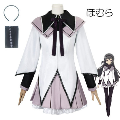 コスプレ  コスチューム ほむら まどマギ(90045)