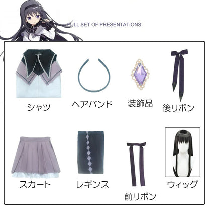 コスプレ  コスチューム ほむら まどマギ(90045)