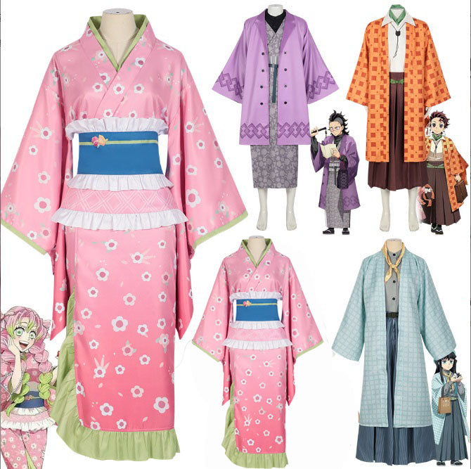 コスプレ  コスチューム  鬼滅の刃 和服(90047)