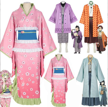 コスプレ  コスチューム  鬼滅の刃 和服(90047)