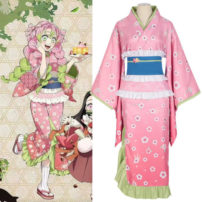 コスプレ  コスチューム  鬼滅の刃 和服(90047)