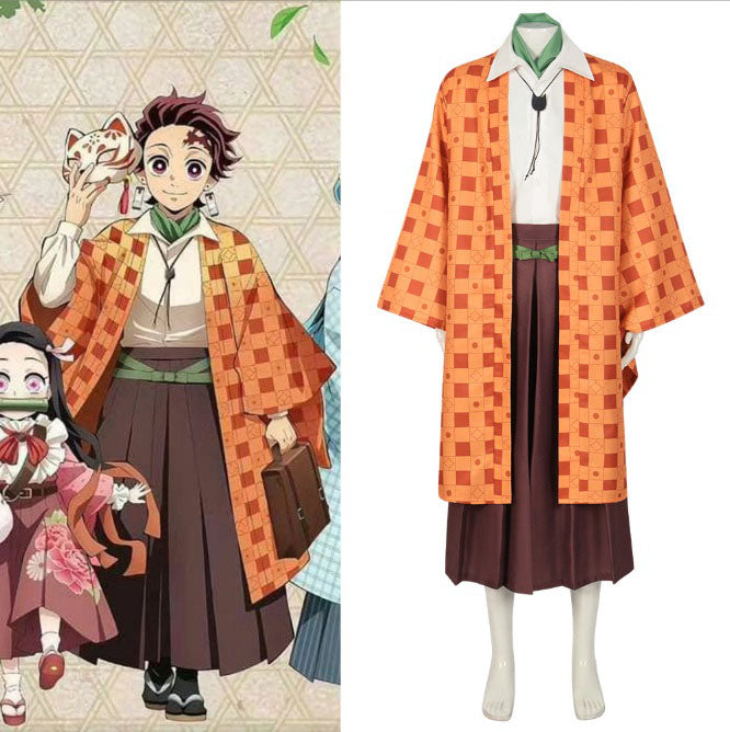 コスプレ  コスチューム  鬼滅の刃 和服(90047)