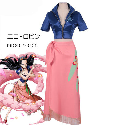 コスプレ コスチューム ニコロビン ワンピース (90055)