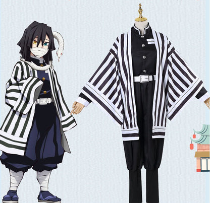 コスプレ コスチューム 鬼滅 刃 伊黒小芭内(90059)