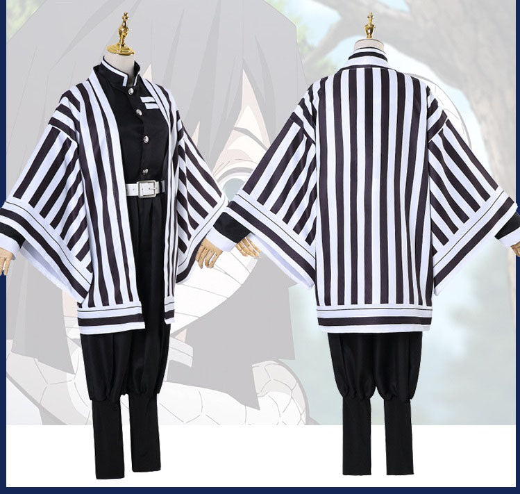 コスプレ コスチューム 鬼滅 刃 伊黒小芭内(90059)